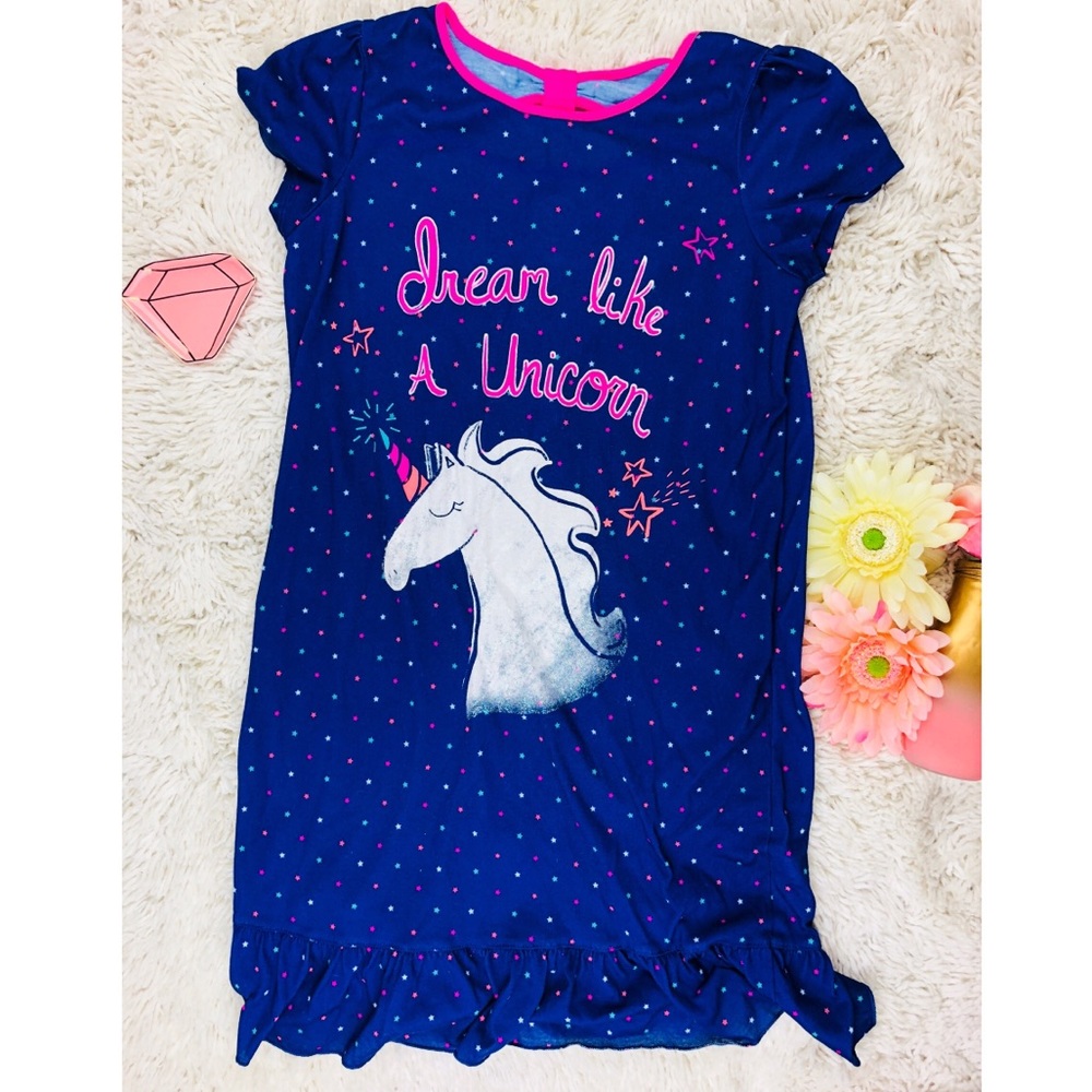 Girls Unicorn Nightgown